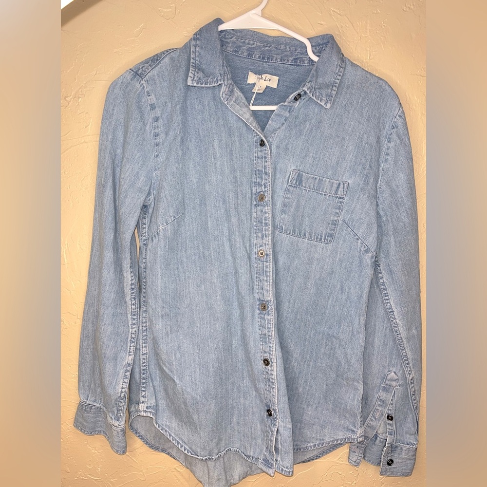 Style & Co. denim long sleeve